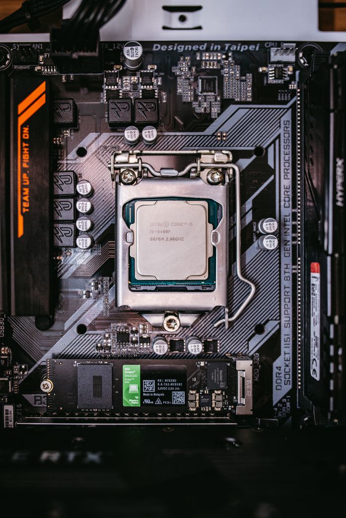 The Art of Drawing Readers In: Your attractive post title goes here High-resolution image of a computer motherboard showcasing a CPU, suitable for tech-related content.